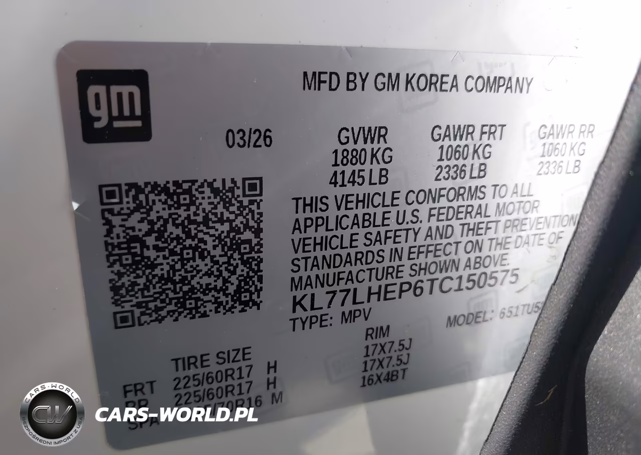 2026 Chevrolet Trax Fwd Lt VIN:KL77LHEP6TC150575 - 9