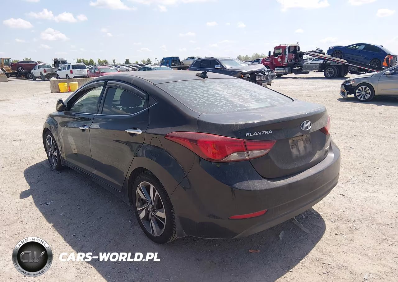2016 Hyundai Elantra Limited VIN:KMHDH4AE7GU607586 - 3