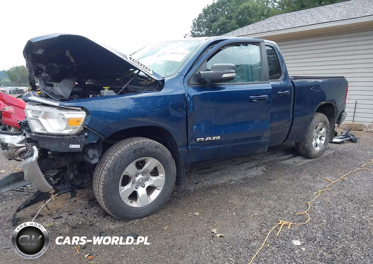 2021 Ram 1500 Big Horn 4X4 6'4 Box VIN:1C6SRFBTXMN607340 - 2