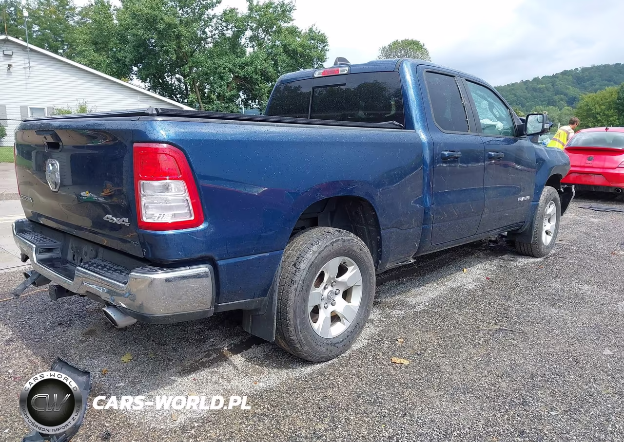 2021 Ram 1500 Big Horn 4X4 6'4 Box VIN:1C6SRFBTXMN607340 - 4
