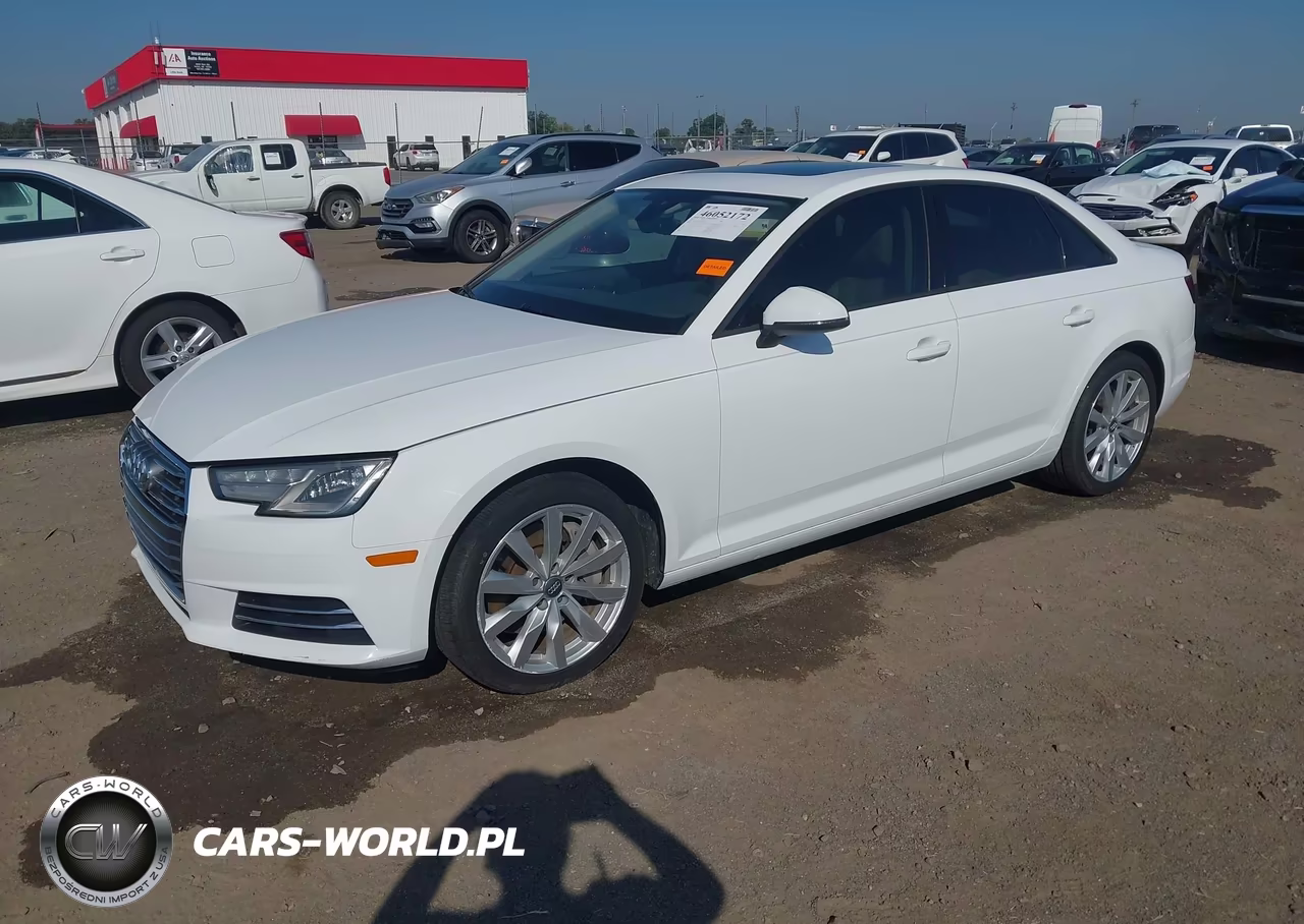 2017 Audi A4 2.0T Premium VIN:WAUANAF43HN037464 - 2