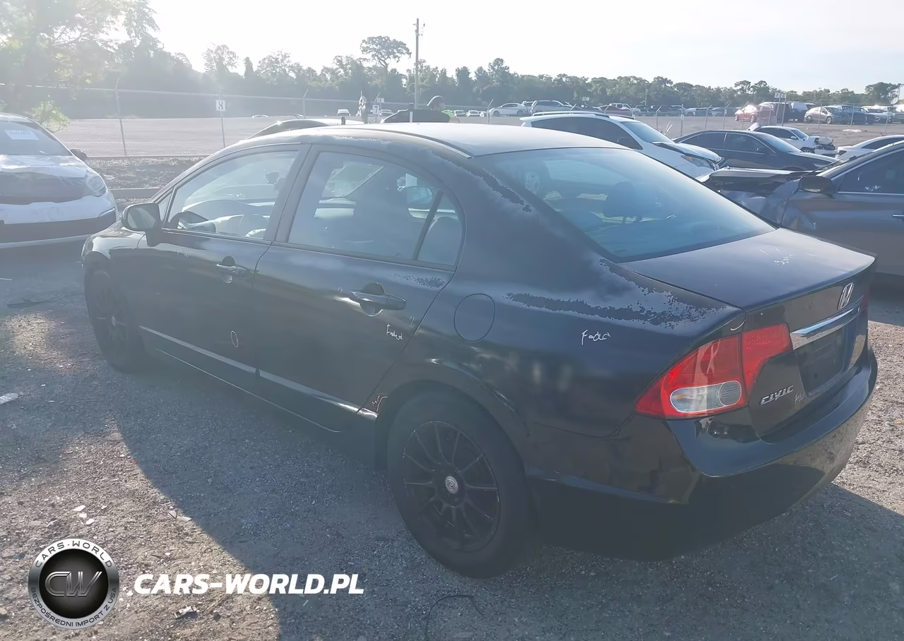 2011 Honda Civic Lx VIN:2HGFA1F57BH521653 - 3