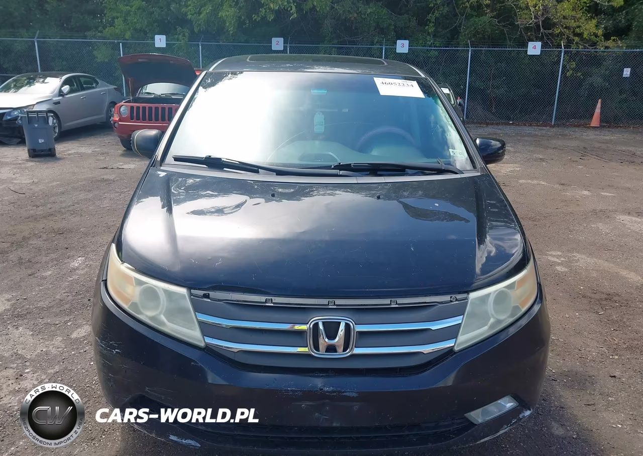 2011 Honda Odyssey Touring-Touring Elite VIN:5FNRL5H91BB056614 - 12