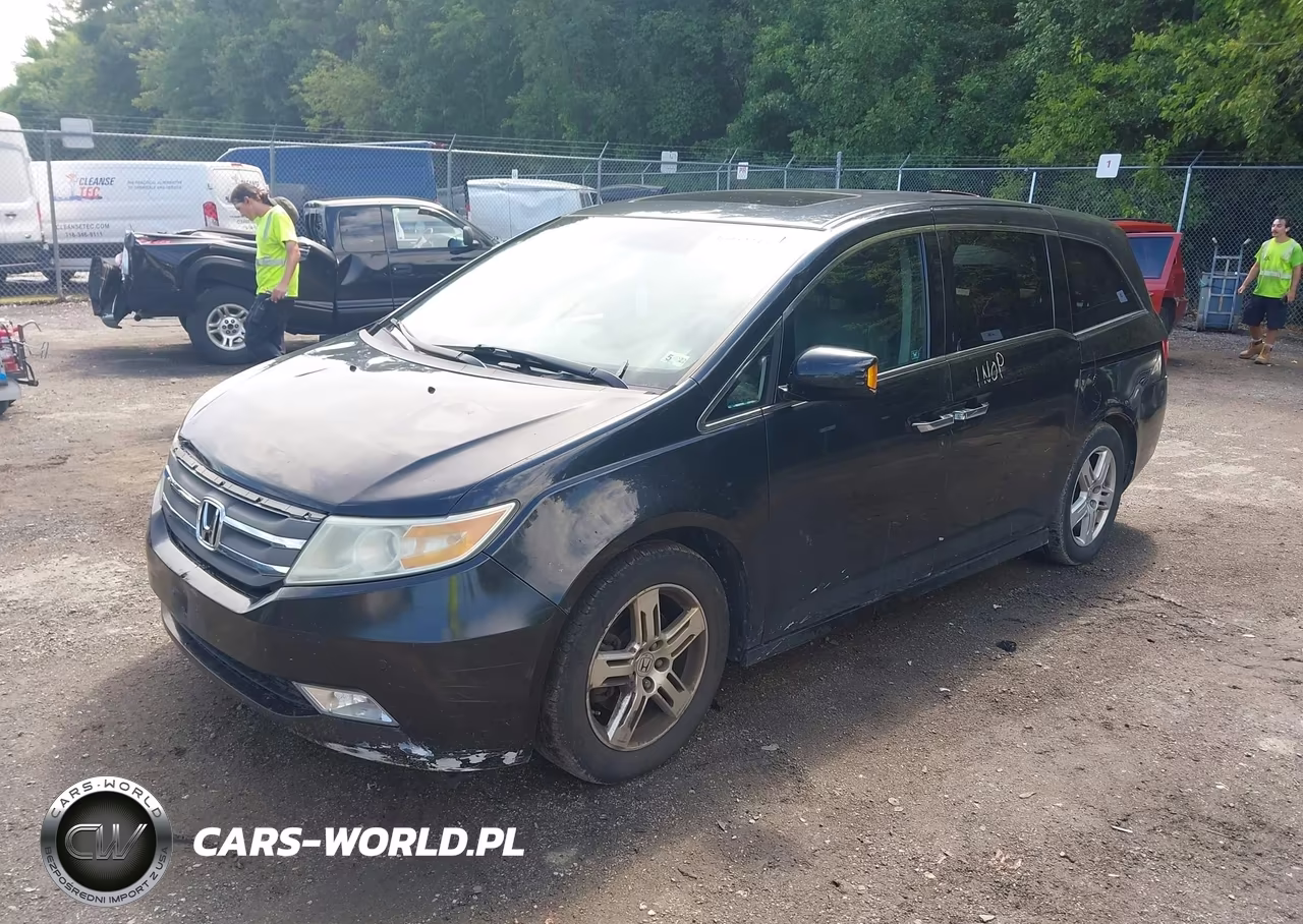 2011 Honda Odyssey Touring-Touring Elite VIN:5FNRL5H91BB056614 - 2