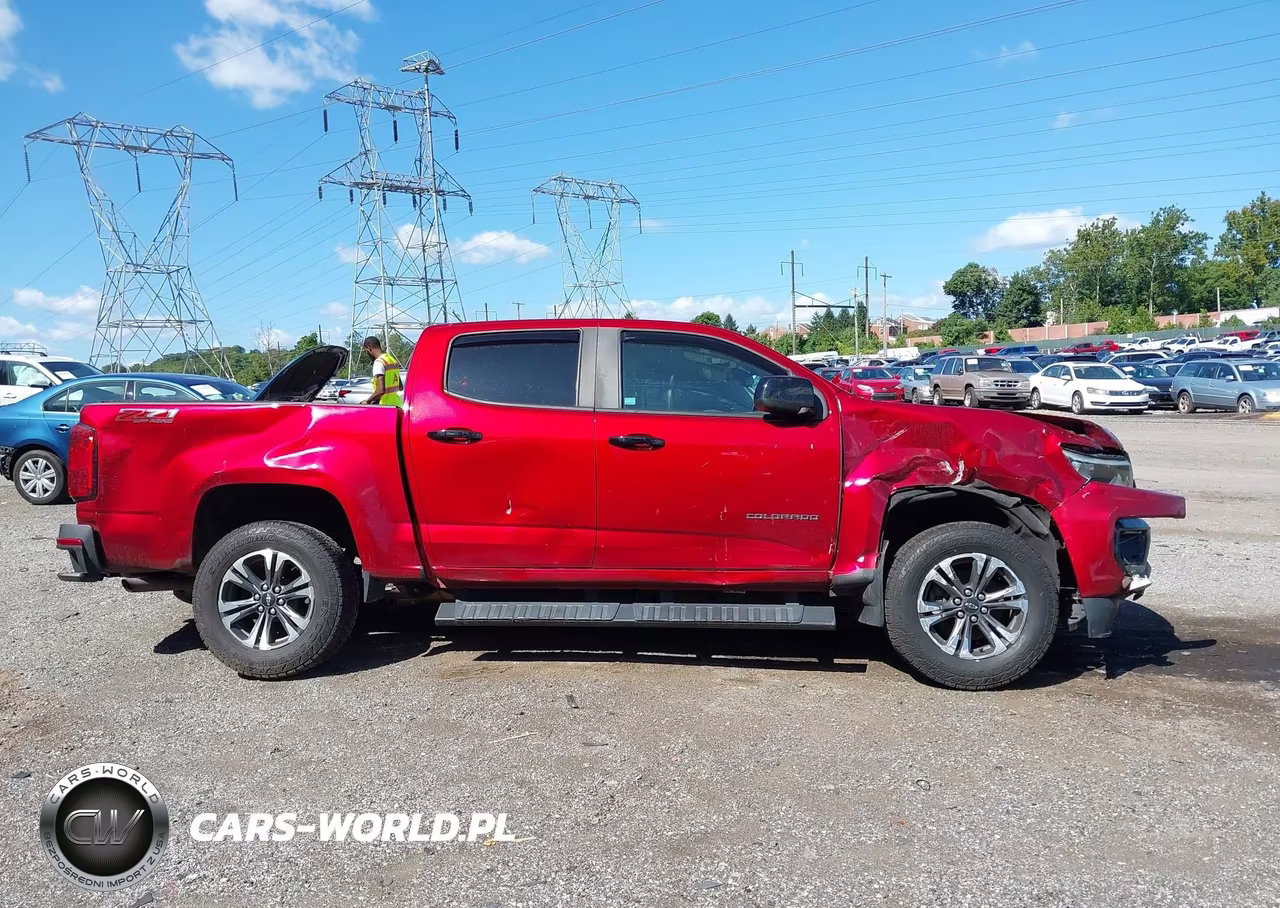 2021 Chevrolet Colorado 4Wd Short Box Z71 VIN:1GCGTDEN7M1208779 - 13