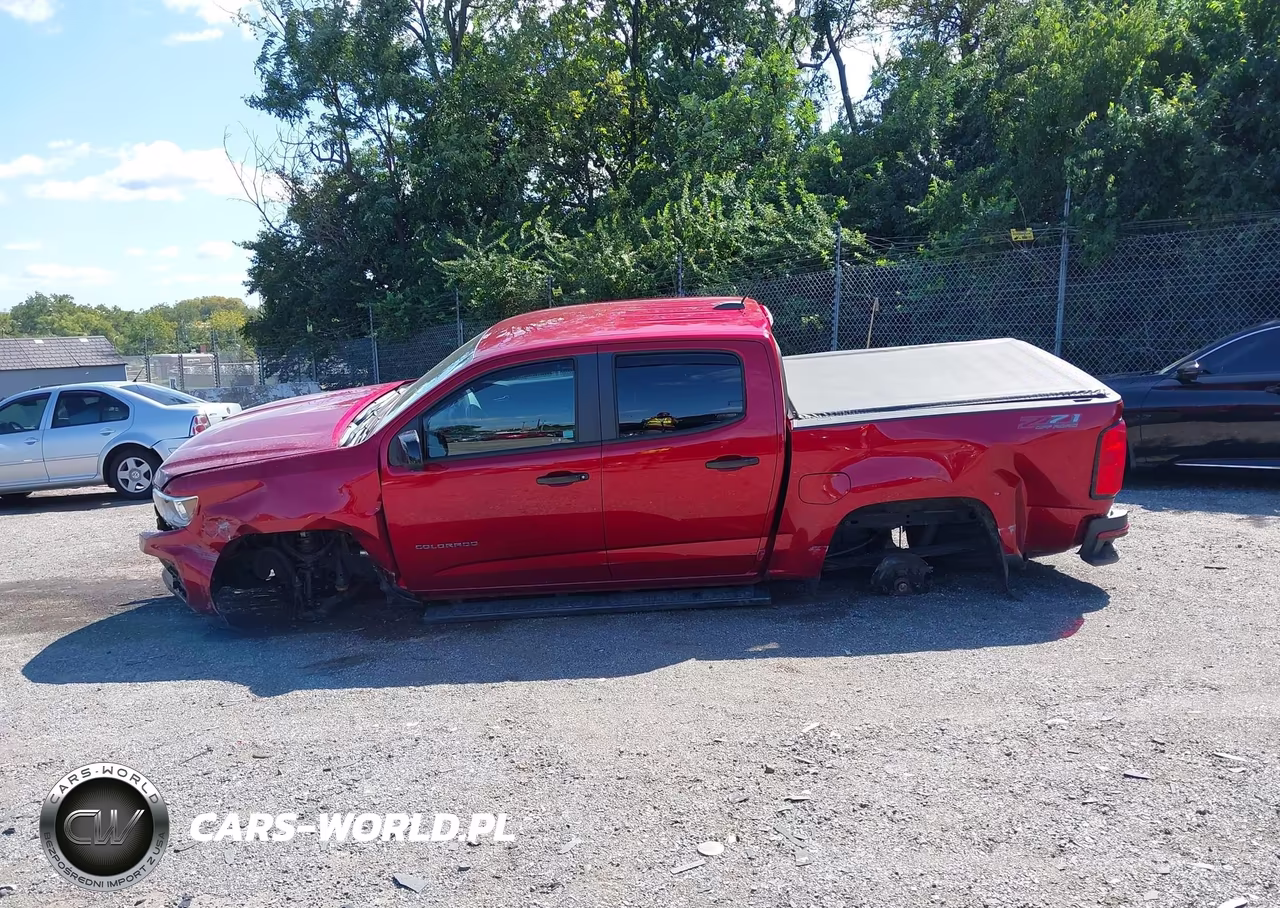 2021 Chevrolet Colorado 4Wd Short Box Z71 VIN:1GCGTDEN7M1208779 - 14