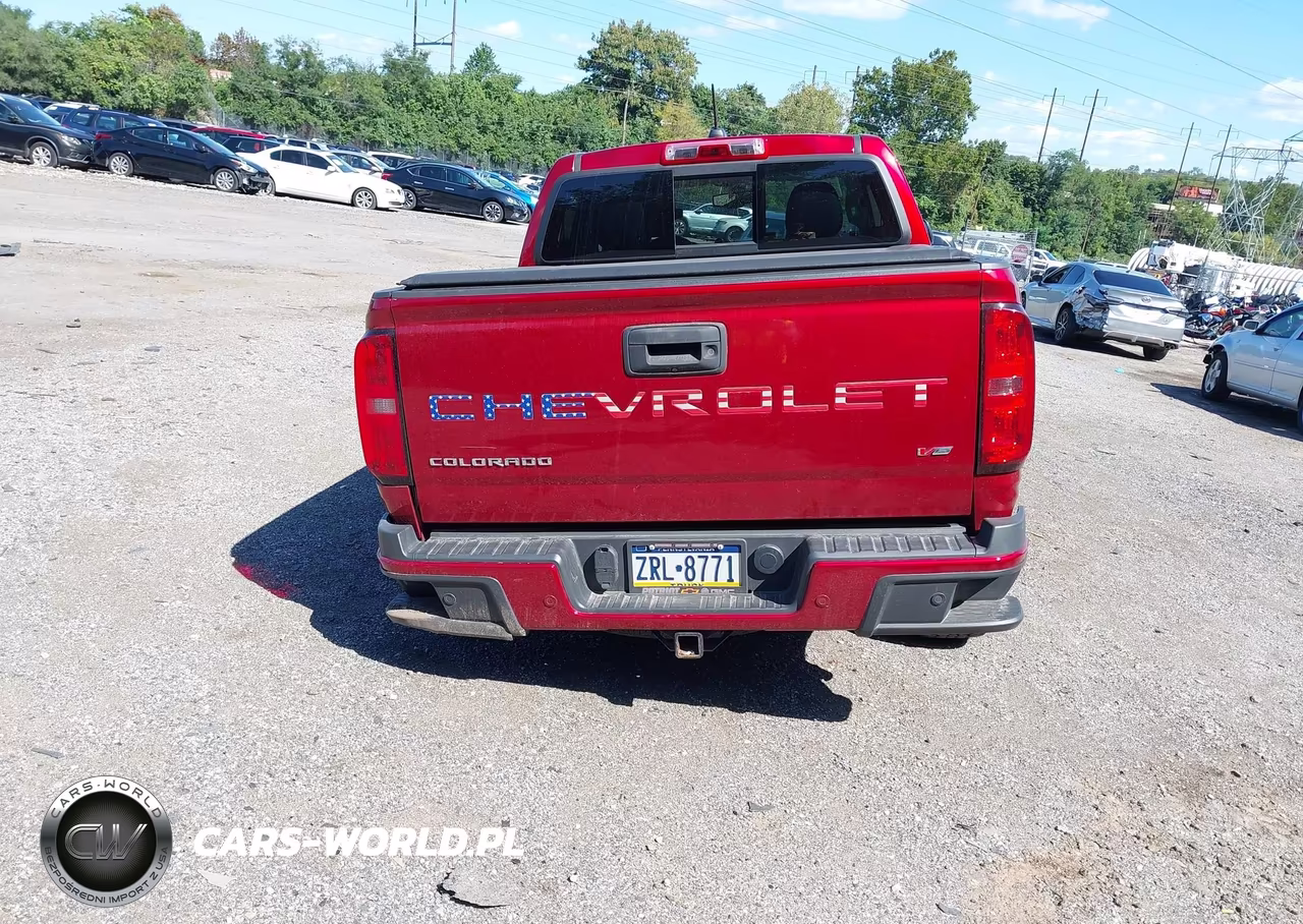 2021 Chevrolet Colorado 4Wd Short Box Z71 VIN:1GCGTDEN7M1208779 - 16
