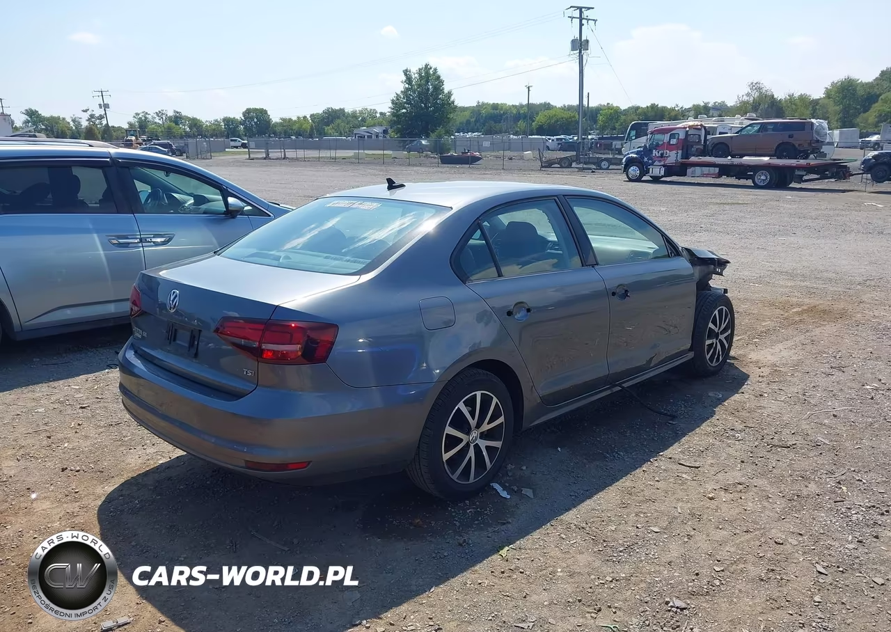 2017 Volkswagen Jetta 1.4T Se VIN:3VWDB7AJXHM404621 - 4