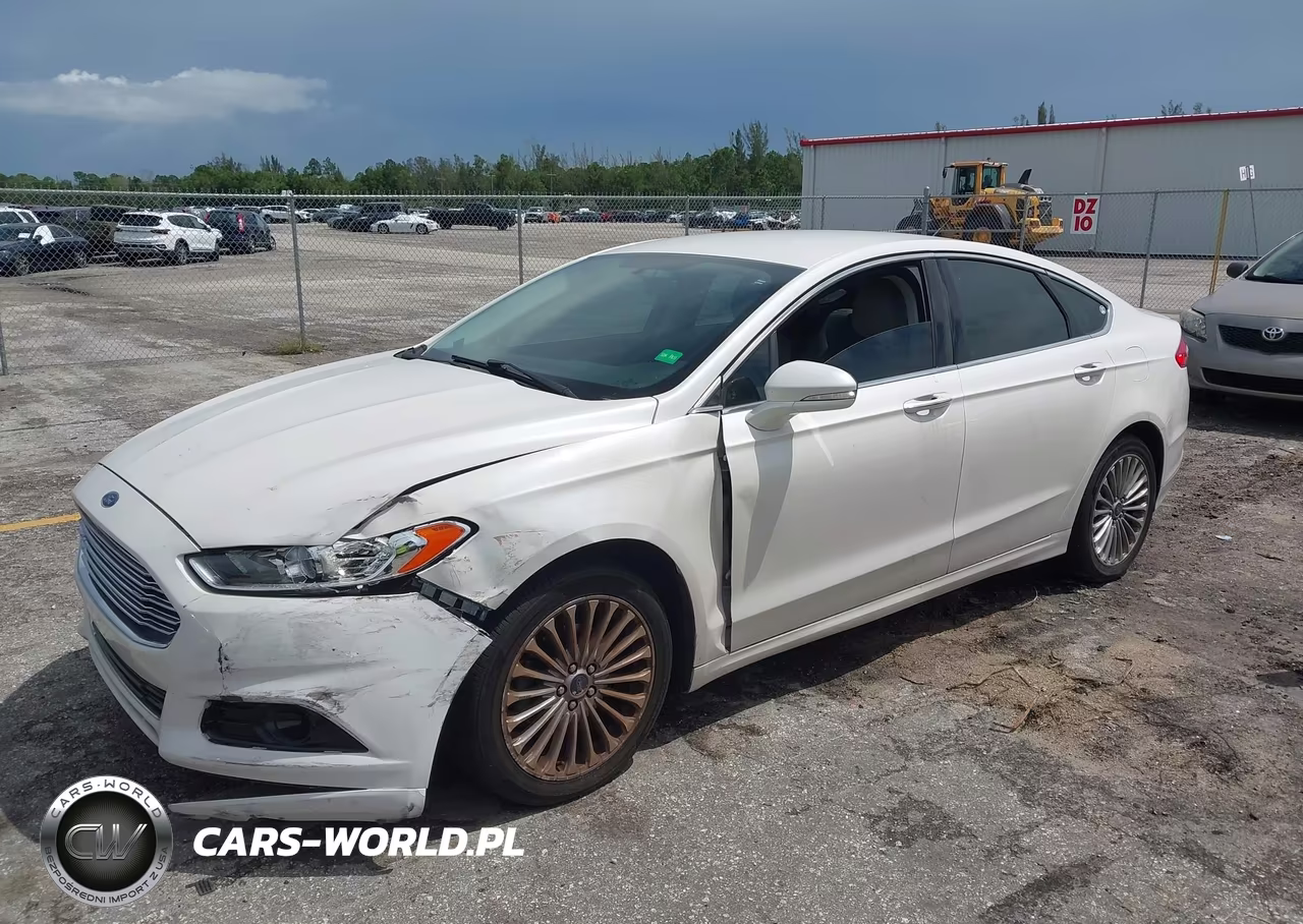 2015 Ford Fusion Titanium VIN:3FA6P0K91FR297862 - 2