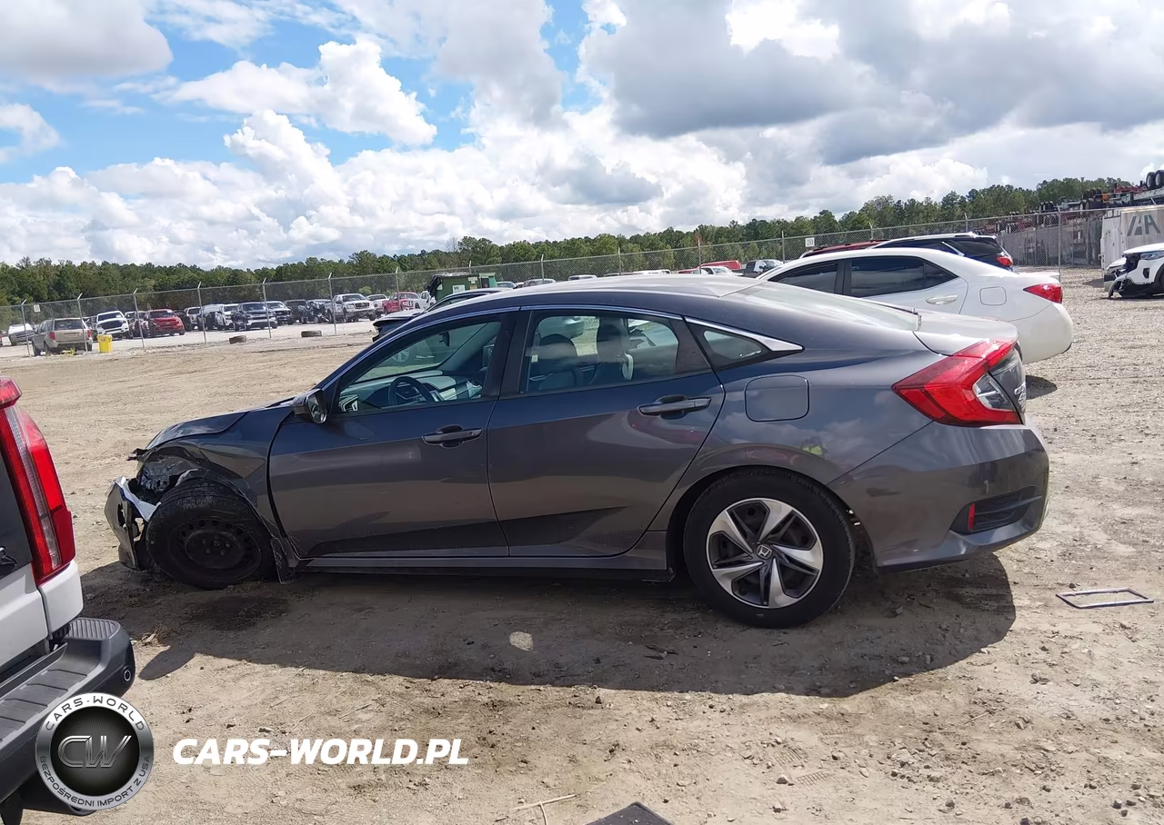 2019 Honda Civic Lx VIN:2HGFC2F60KH519736 - 15