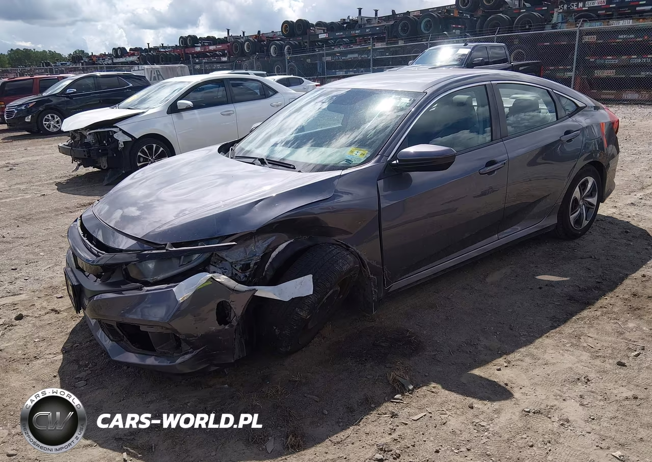 2019 Honda Civic Lx VIN:2HGFC2F60KH519736 - 2