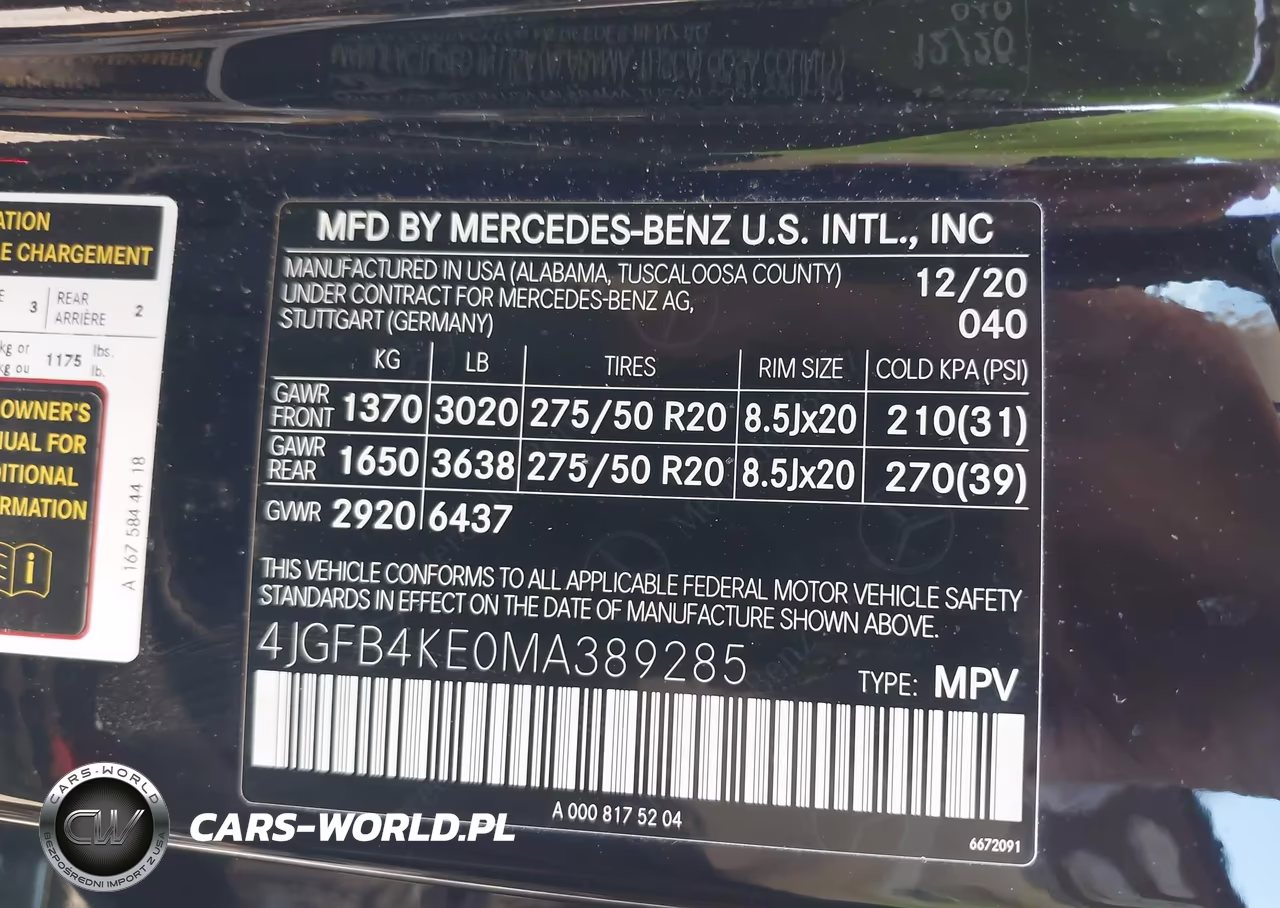 2021 Mercedes-Benz Gle 350 4Matic VIN:4JGFB4KE0MA389285 - 9