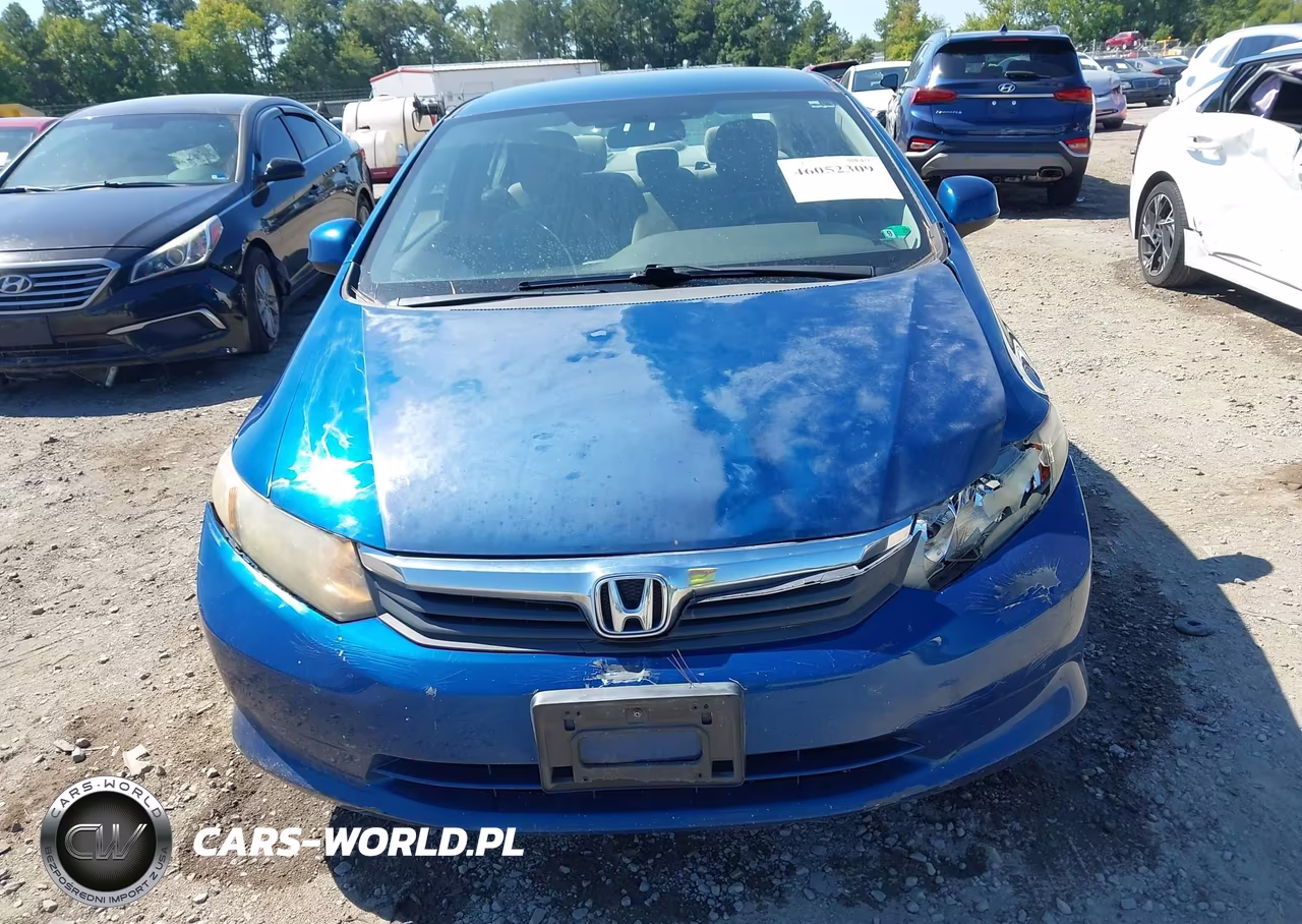 2012 Honda Civic Lx VIN:19XFB2F53CE333923 - 12