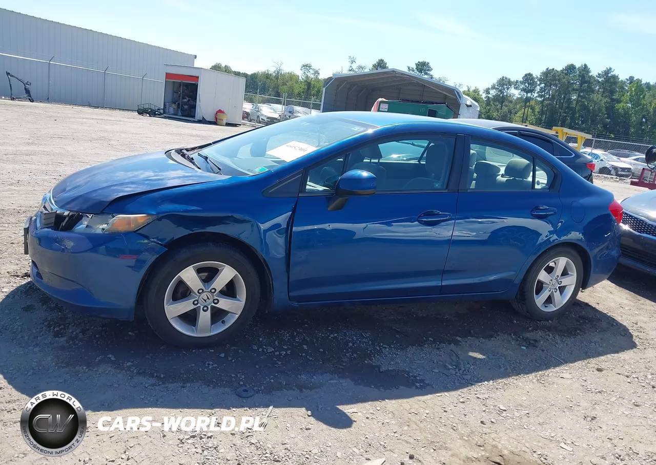 2012 Honda Civic Lx VIN:19XFB2F53CE333923 - 14