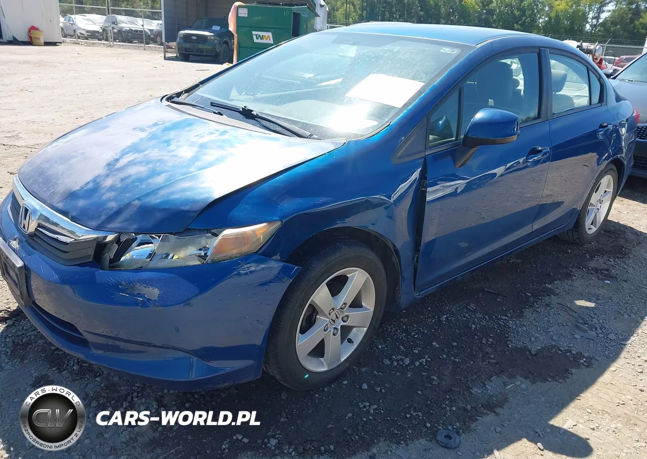 2012 Honda Civic Lx VIN:19XFB2F53CE333923 - 6