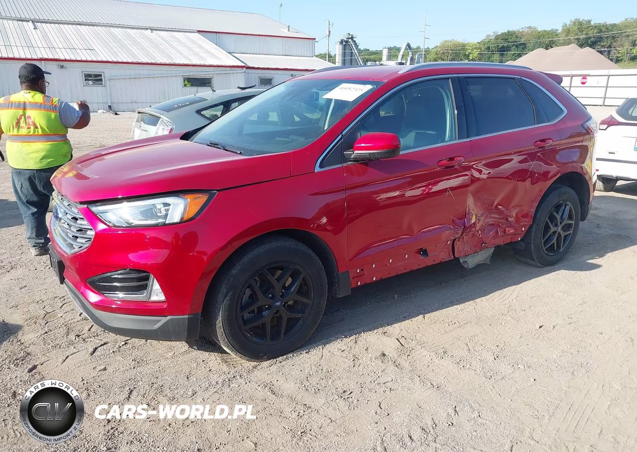 2022 Ford Edge Sel VIN:2FMPK4J95NBA22543 - 2