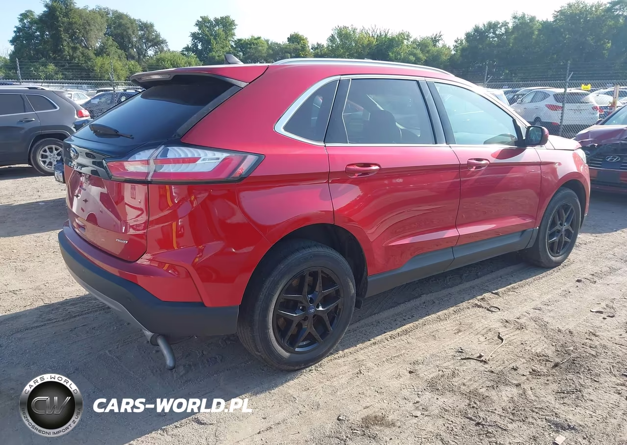 2022 Ford Edge Sel VIN:2FMPK4J95NBA22543 - 4