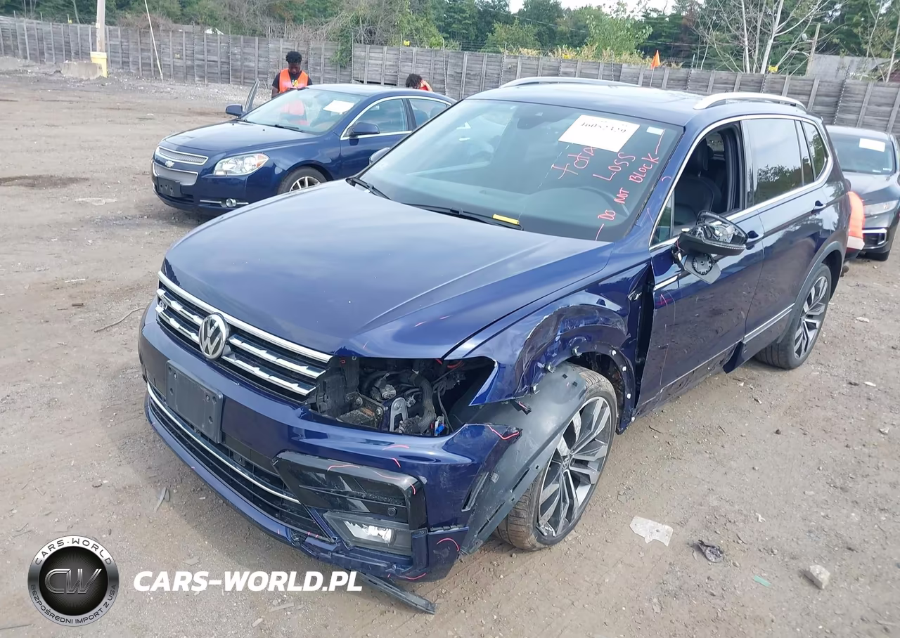 2021 Volkswagen Tiguan 2.0T Sel Premium R-Line VIN:3VV4B7AX7MM034862 - 2
