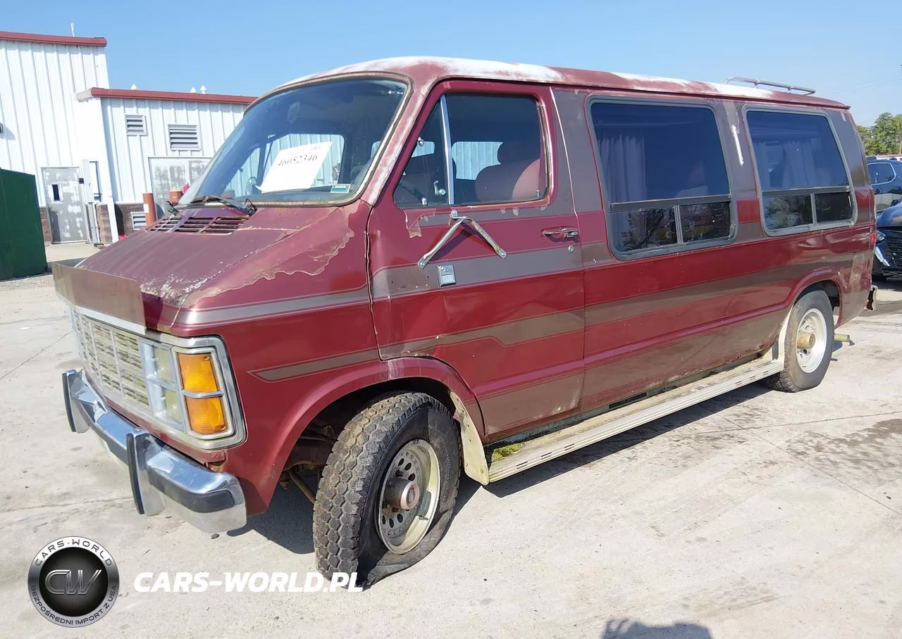 1985 Dodge Van VIN:2B6HB23TXFK316905 - 2