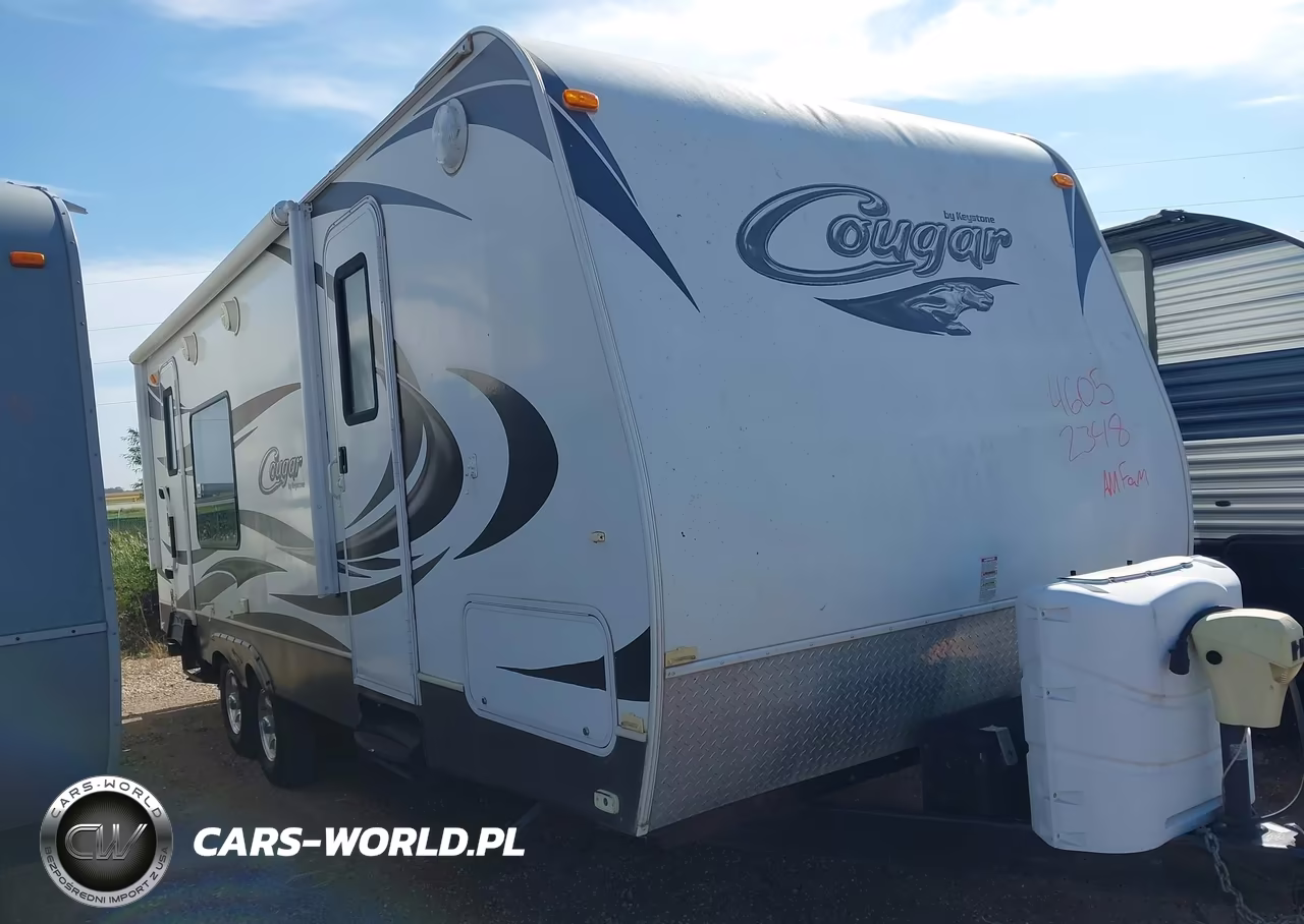 2012 Keystone Rv Cougar Travel Trailer VIN:4YDT24R22CC504102 - 1