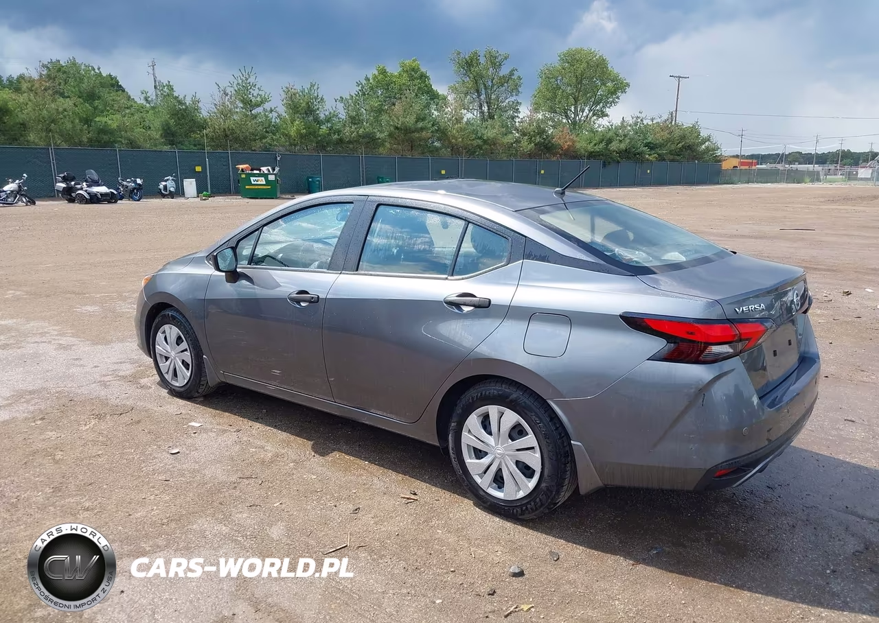 2022 Nissan Versa 1.6 S Xtronic Cvt VIN:3N1CN8DV4NL868373 - 3