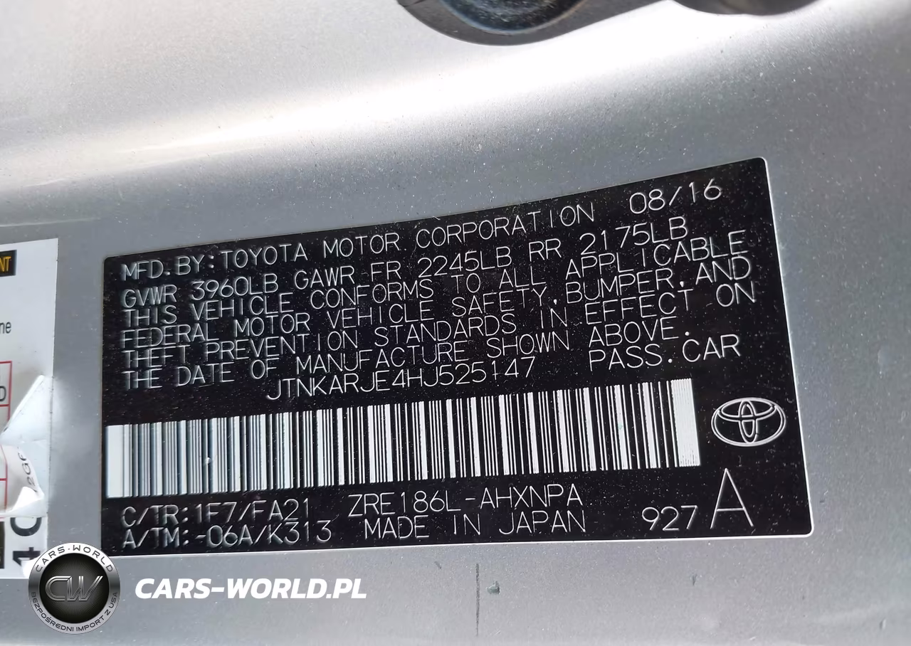 2017 Toyota Corolla Im VIN:JTNKARJE4HJ525147 - 9