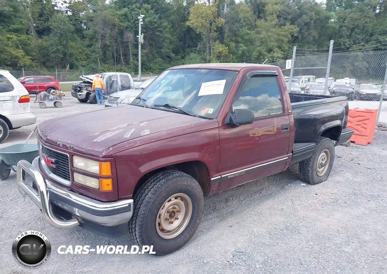 1998 GMC Sierra 1500 Sl Wideside VIN:1GTEK14MXWZ519306 - 2