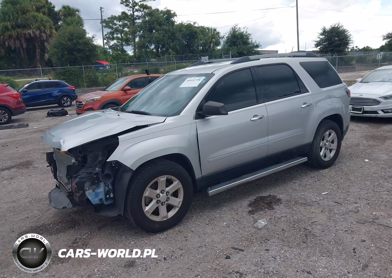 2016 GMC Acadia Sle-2 VIN:1GKKRPKD1GJ206931 - 2