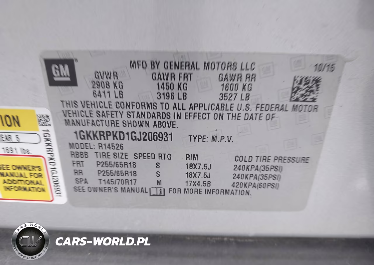 2016 GMC Acadia Sle-2 VIN:1GKKRPKD1GJ206931 - 9