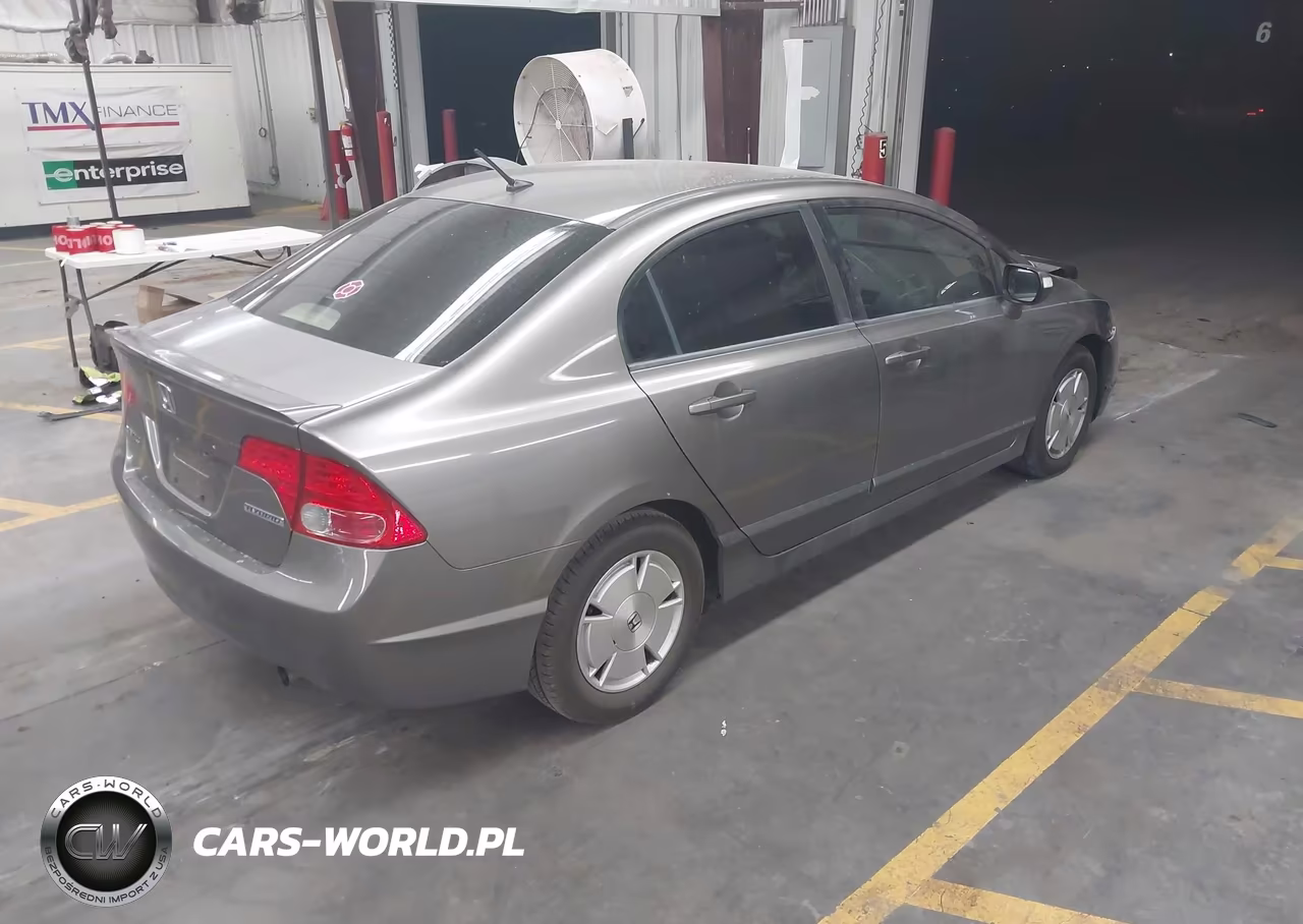 2007 Honda Civic Hybrid VIN:JHMFA36207S015029 - 4