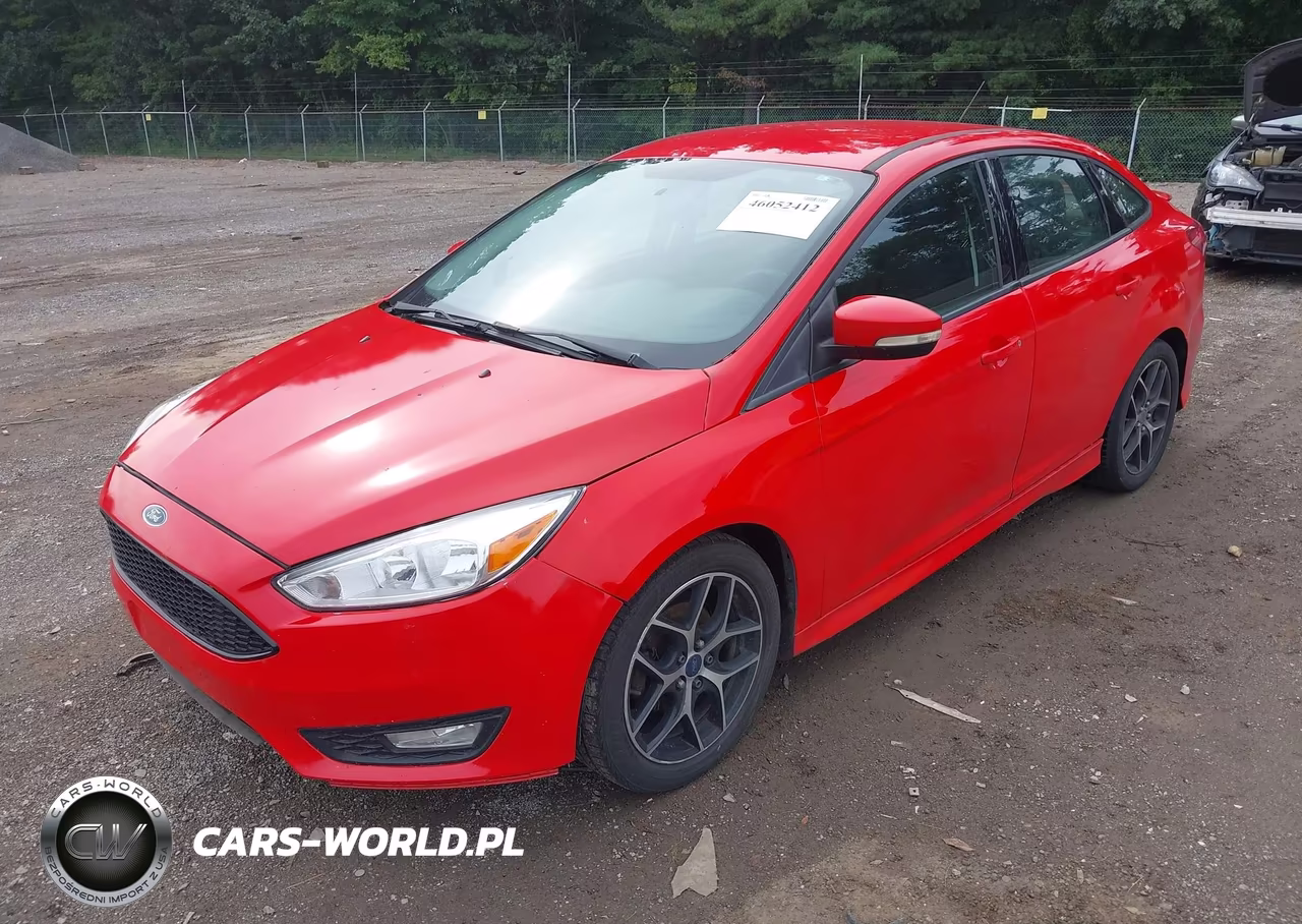 2015 Ford Focus Se VIN:1FADP3F28FL383254 - 2