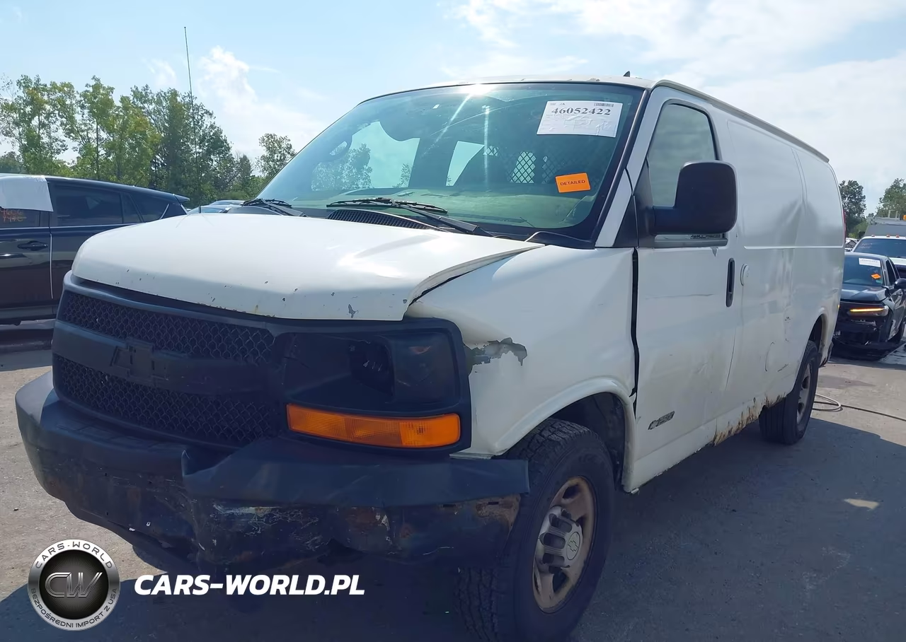 2006 Chevrolet Express Work Van VIN:1GCGG25VX61174834 - 2