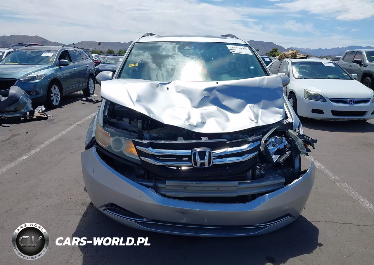2014 Honda Odyssey Ex-L VIN:5FNRL5H6XEB077228 - 12