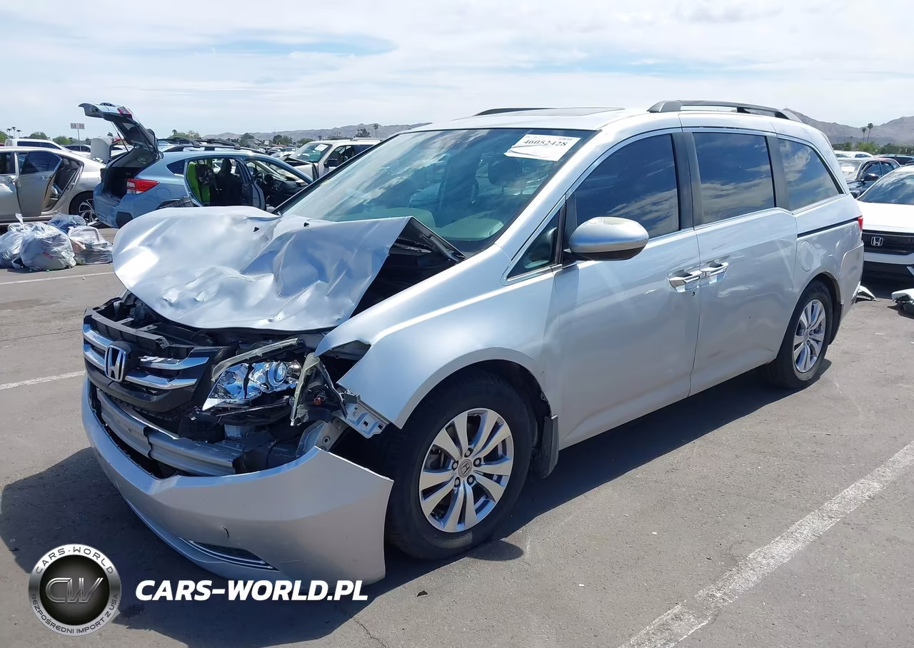 2014 Honda Odyssey Ex-L VIN:5FNRL5H6XEB077228 - 2
