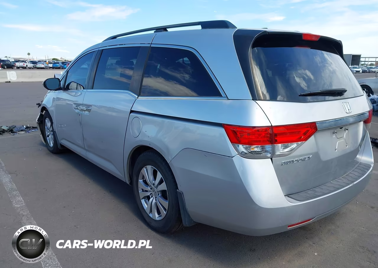 2014 Honda Odyssey Ex-L VIN:5FNRL5H6XEB077228 - 3