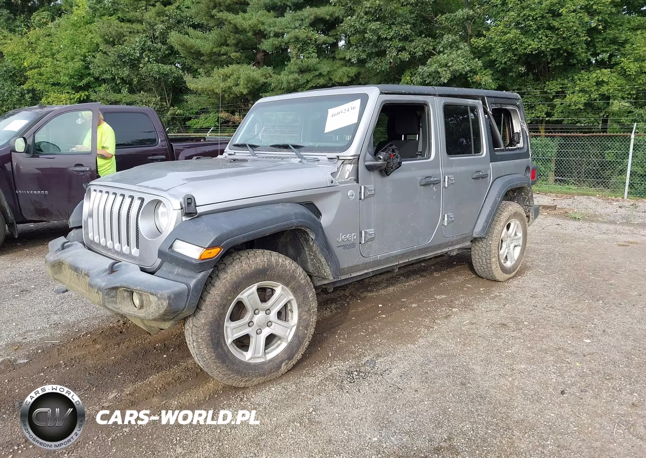 2020 Jeep Wrangler Unlimited Sport S 4X4 VIN:1C4HJXDN7LW269628 - 2