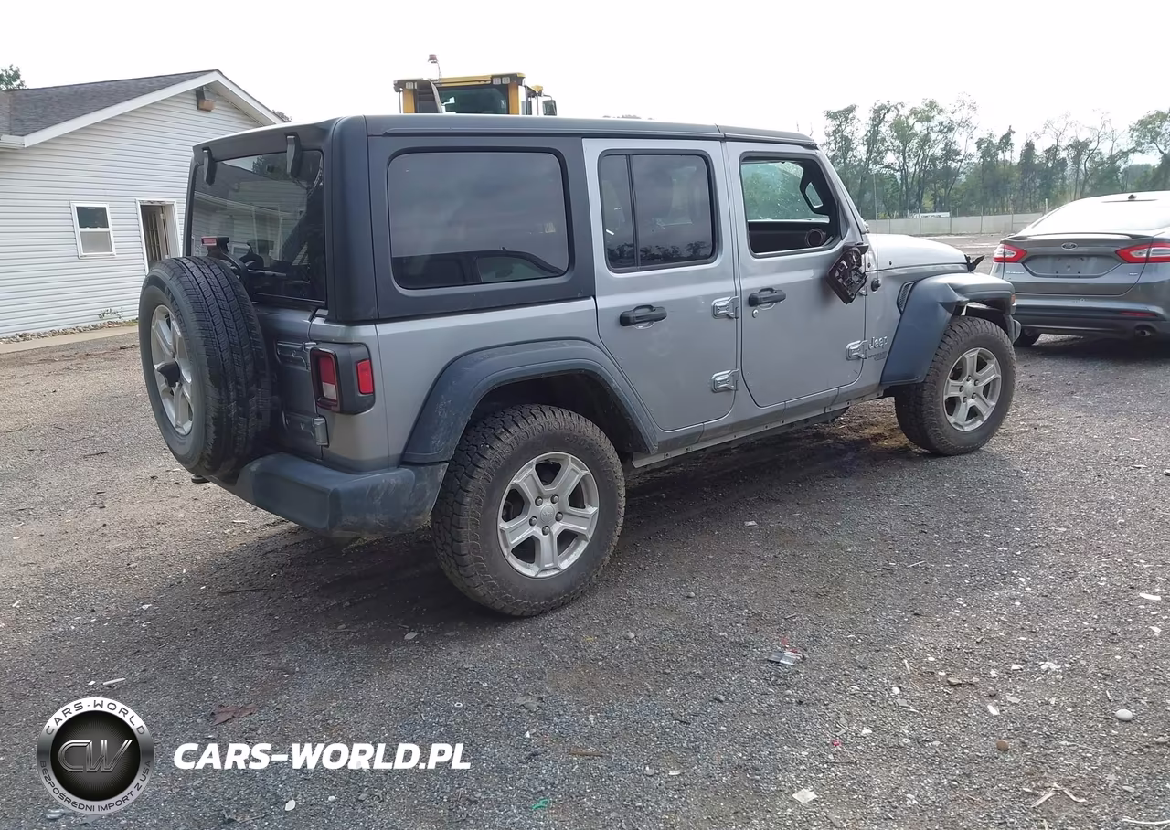2020 Jeep Wrangler Unlimited Sport S 4X4 VIN:1C4HJXDN7LW269628 - 4