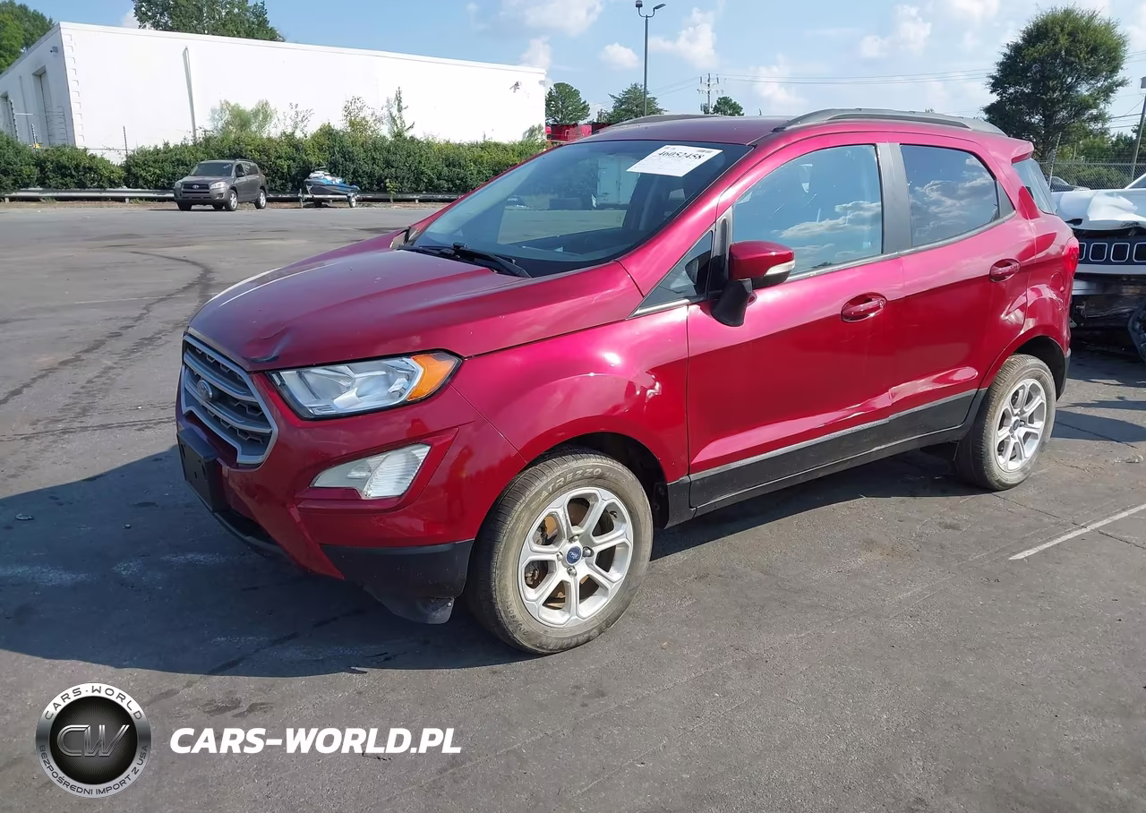 2018 Ford Ecosport Se VIN:MAJ6P1UL2JC171080 - 2