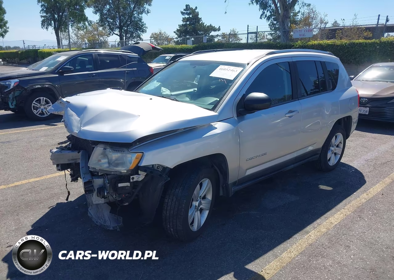 2012 Jeep Compass Latitude VIN:1C4NJCEA1CD651690 - 2