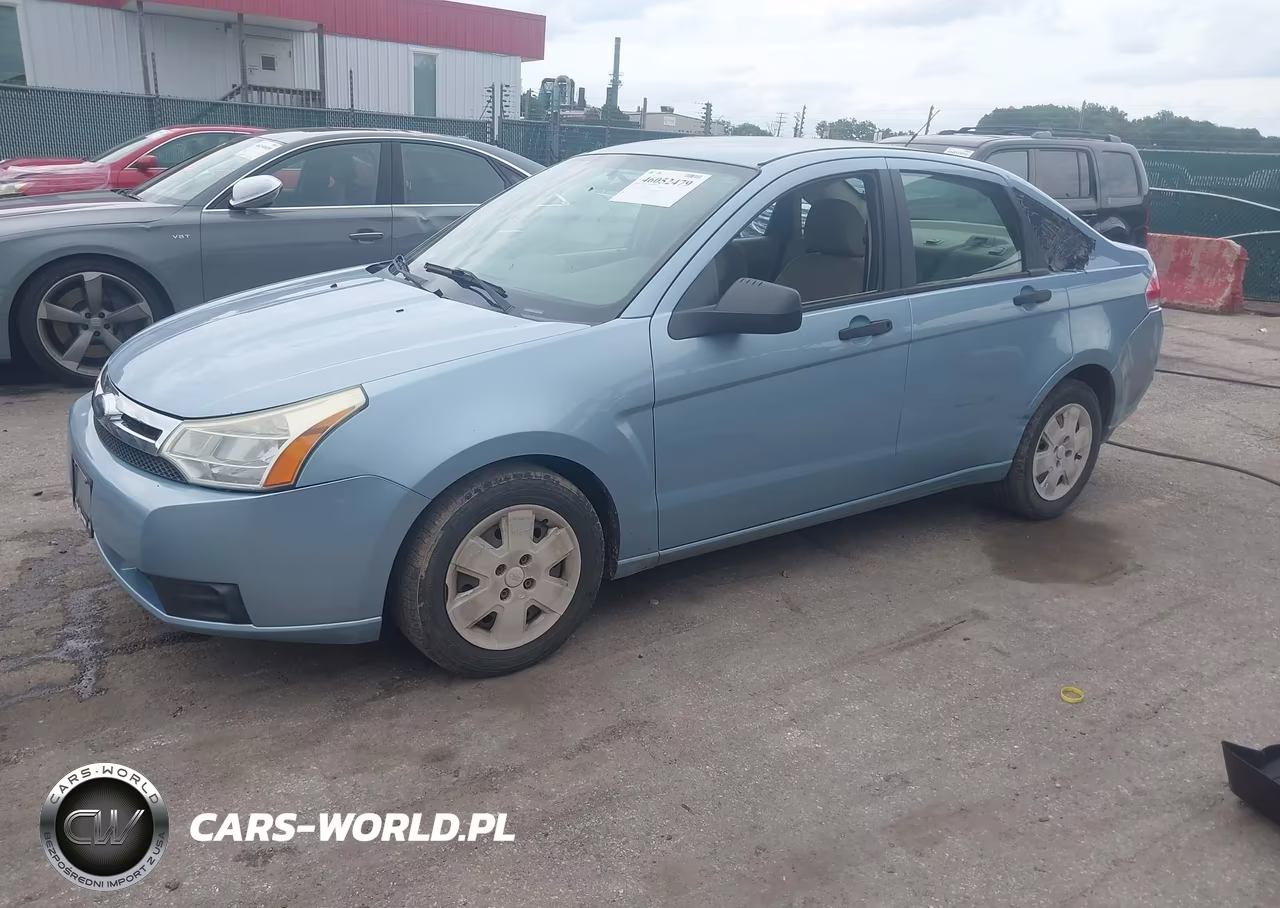 2008 Ford Focus S VIN:1FAHP34N98W183659 - 2