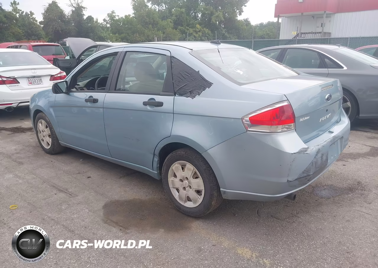 2008 Ford Focus S VIN:1FAHP34N98W183659 - 3
