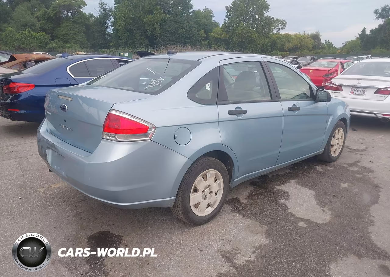 2008 Ford Focus S VIN:1FAHP34N98W183659 - 4