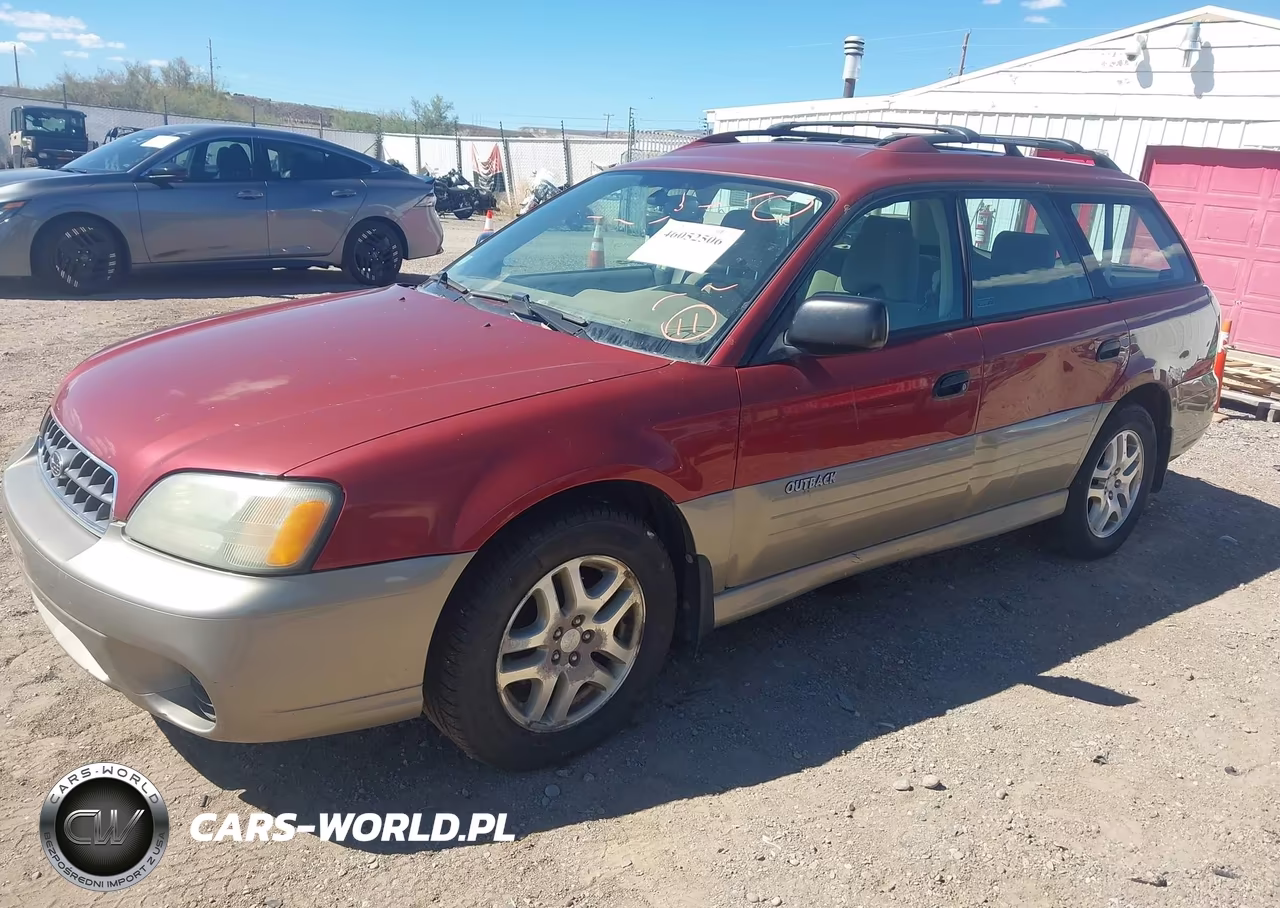 2004 Subaru Outback VIN:4S3BH675347646393 - 2