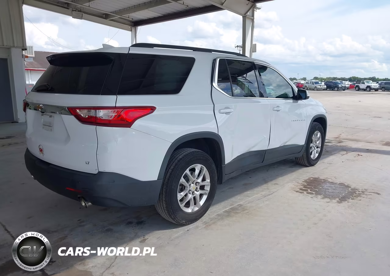 2021 Chevrolet Traverse Fwd Lt Cloth VIN:1GNERGKW8MJ196119 - 4