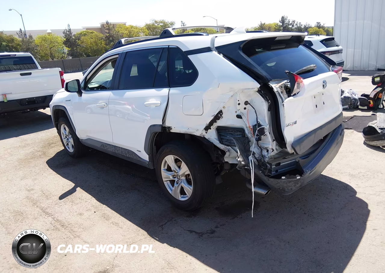2020 Toyota Rav4 Hybrid Xle VIN:2T3RWRFV8LW069354 - 3