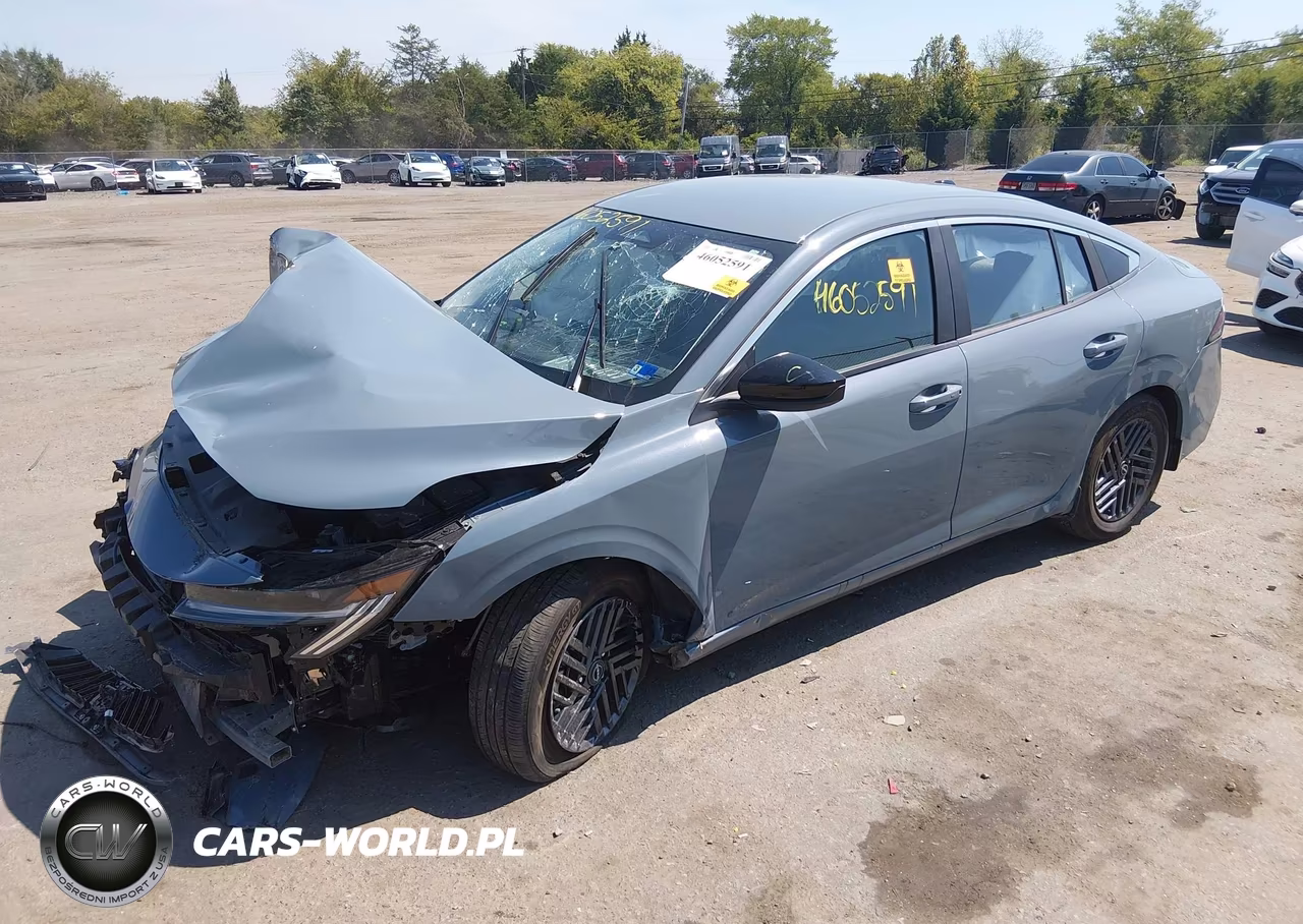 2026 Nissan Sentra Sv VIN:3N1AB9CV8TY256183 - 2
