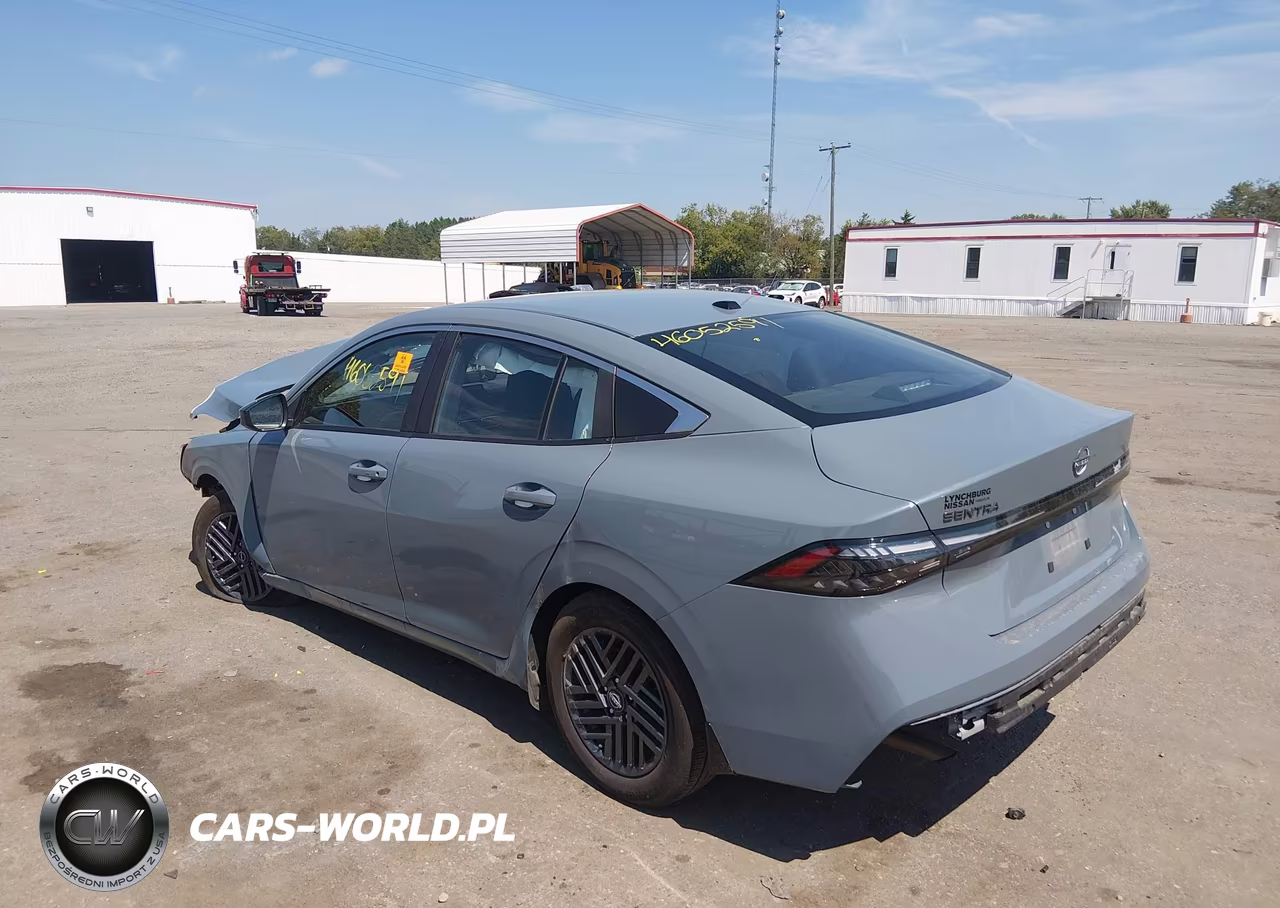 2026 Nissan Sentra Sv VIN:3N1AB9CV8TY256183 - 3