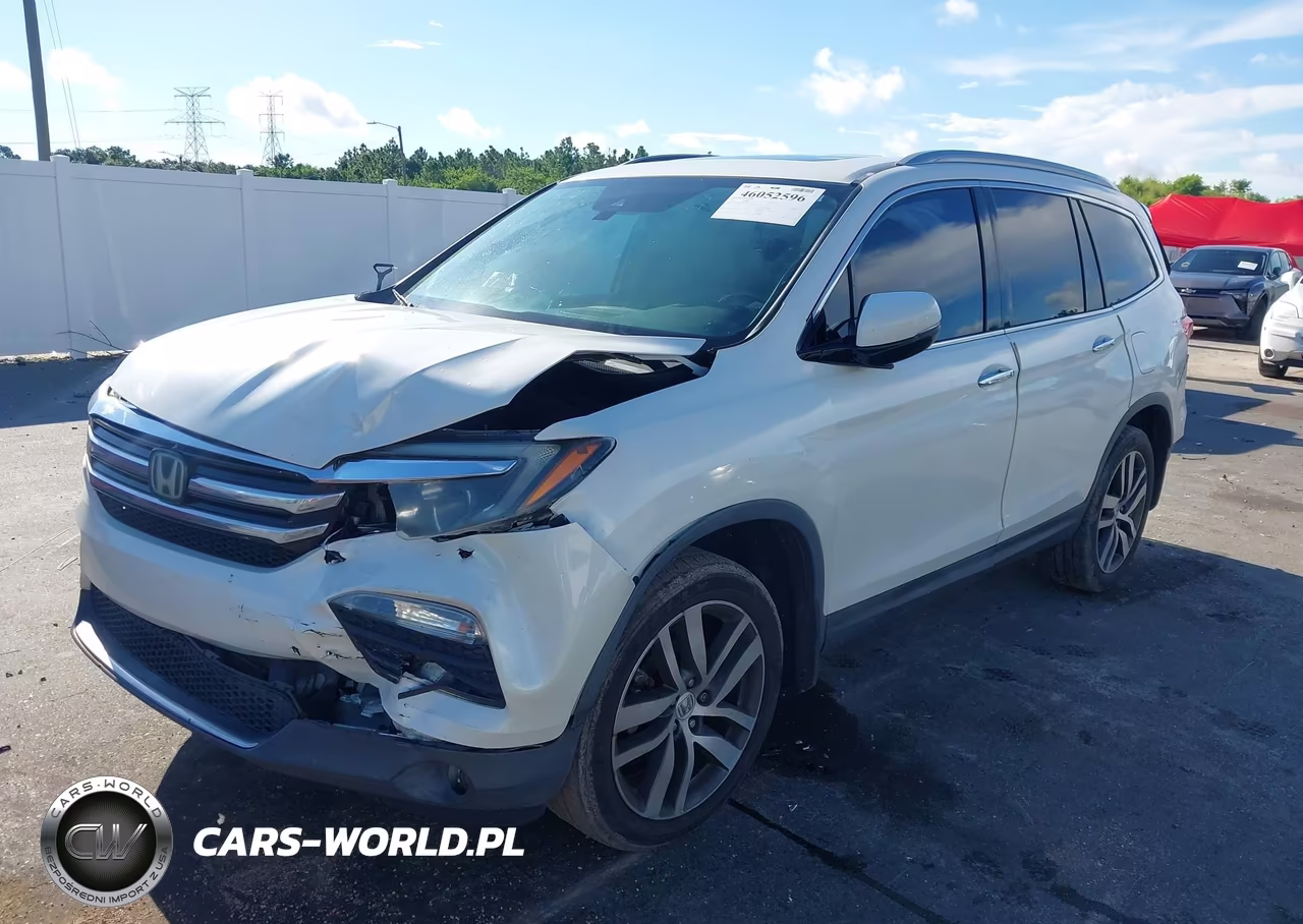 2017 Honda Pilot Touring VIN:5FNYF5H97HB016341 - 2