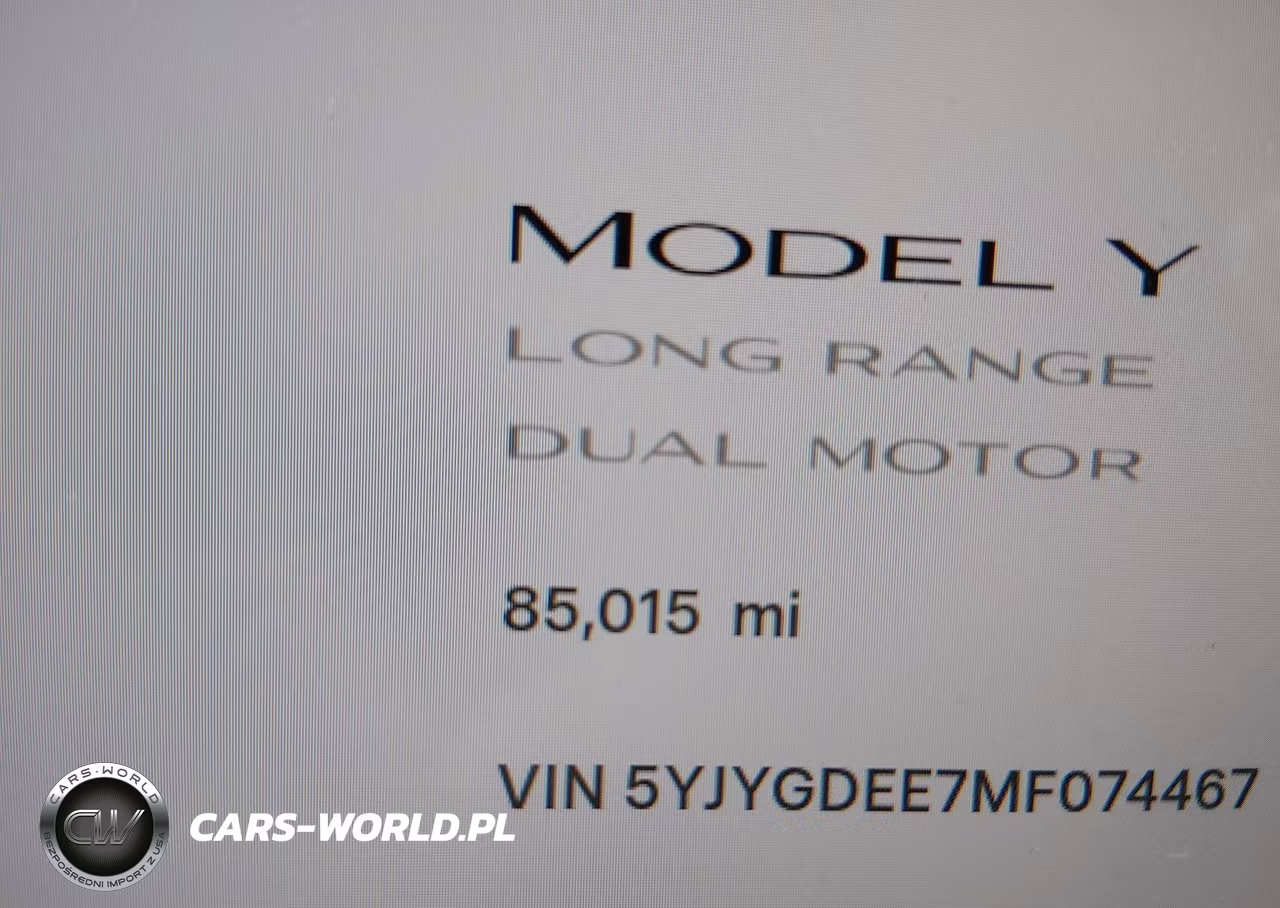 2021 Tesla Model Y Long Range Dual Motor All-Wheel Drive VIN:5YJYGDEE7MF074467 - 15
