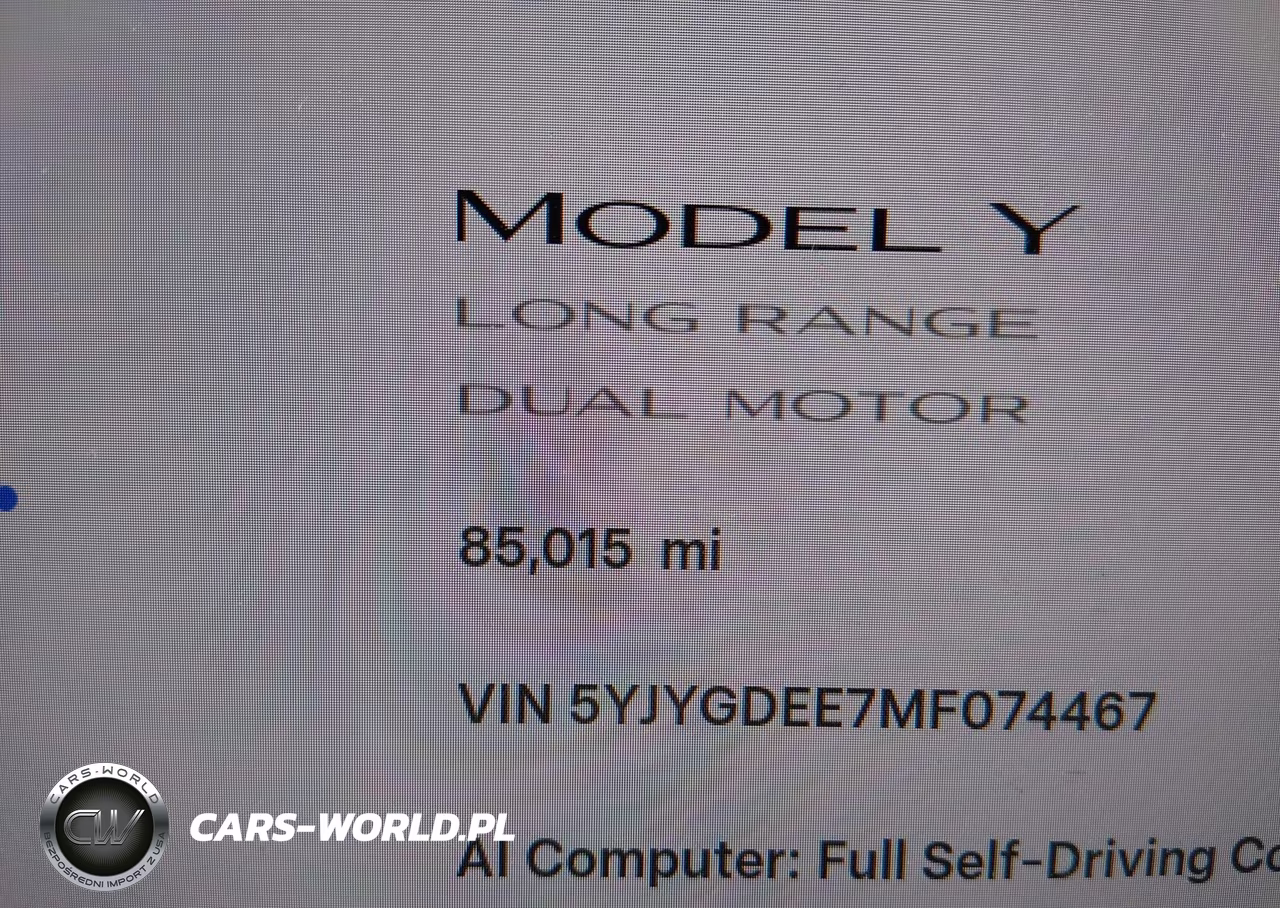 2021 Tesla Model Y Long Range Dual Motor All-Wheel Drive VIN:5YJYGDEE7MF074467 - 7